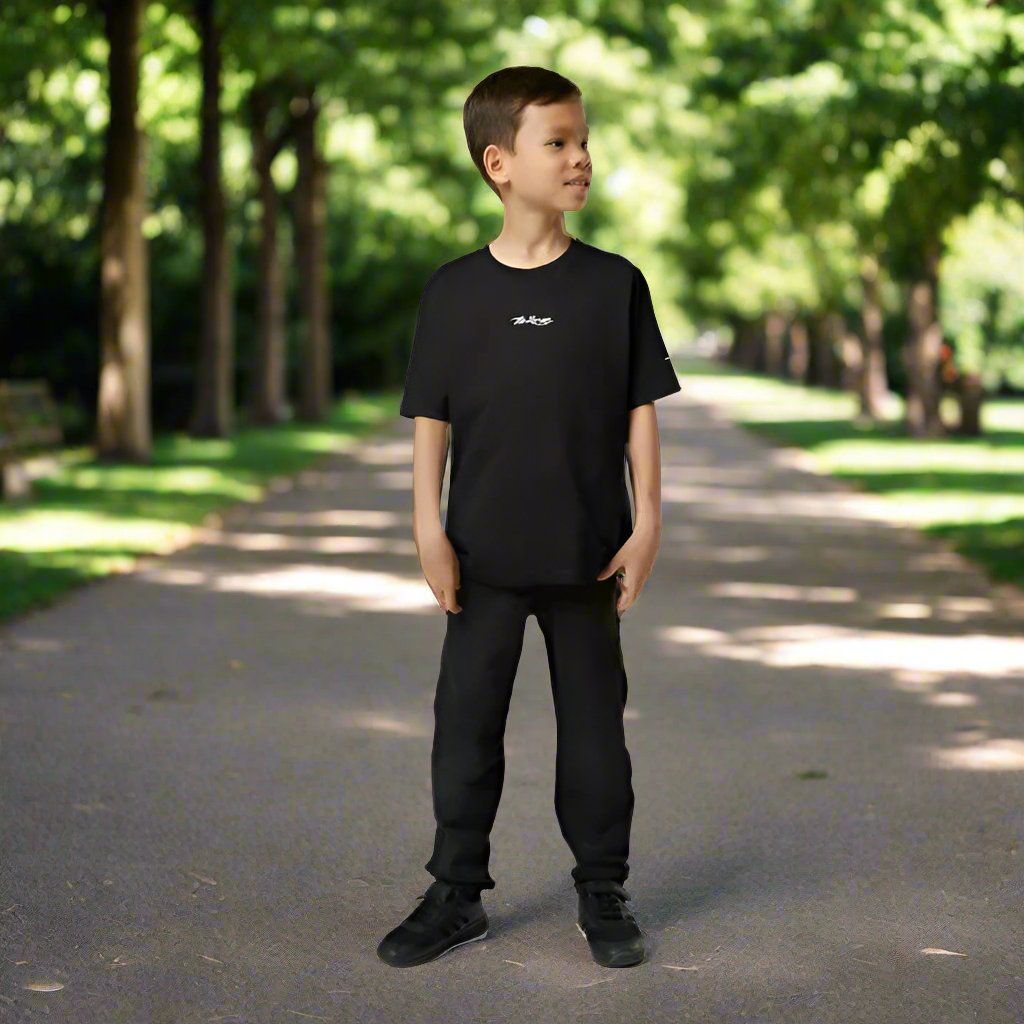 McLaren F1™ Team Monaco GP Lando Norris Drivers Kid's T-shirt - Black / Orange