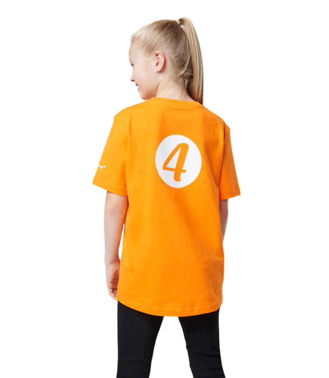 McLaren F1™ Team Lando Norris Number 4 Monaco Girls Tee - Orange