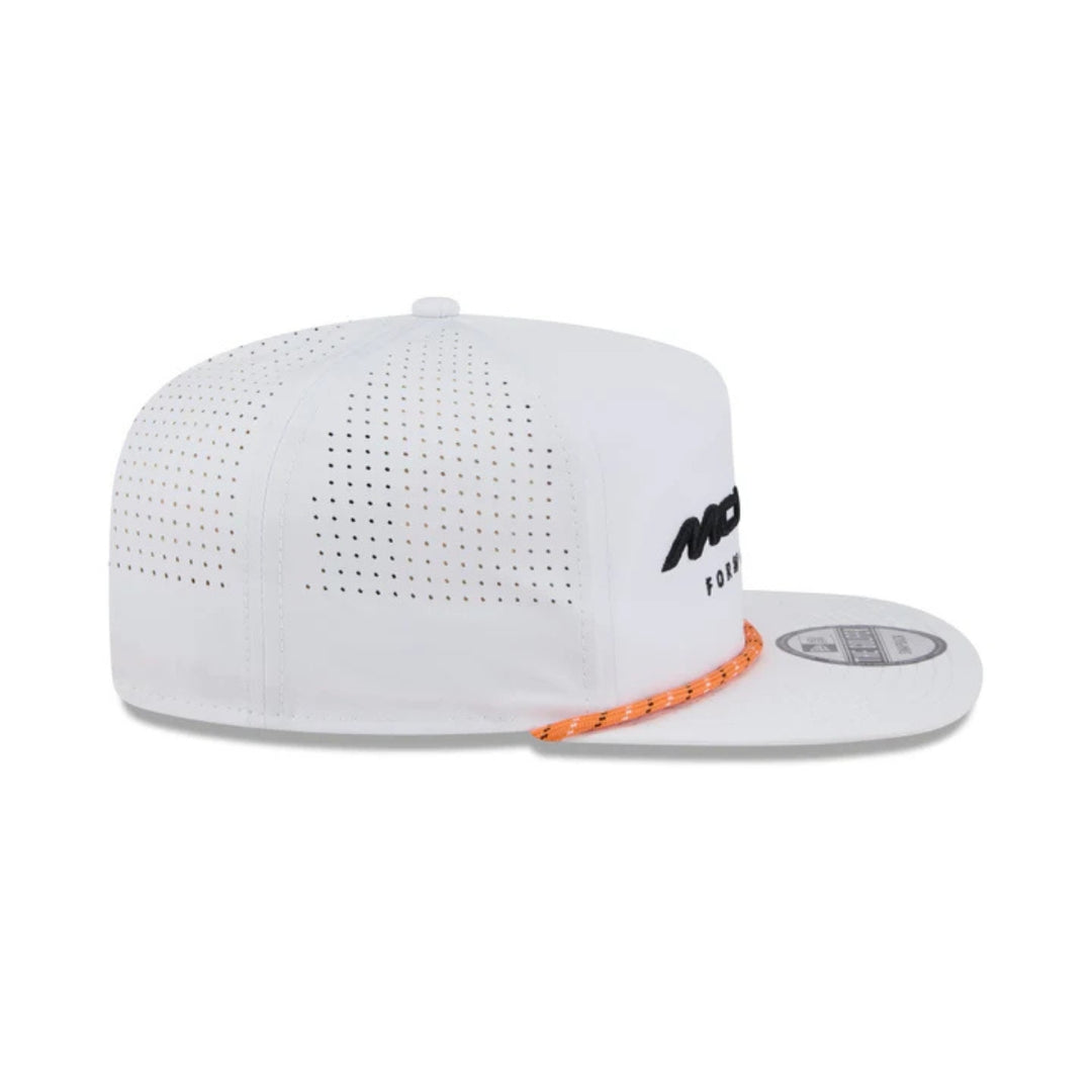 2025 McLaren F1™ Team New Era Golfer Performance Adult Cap - White