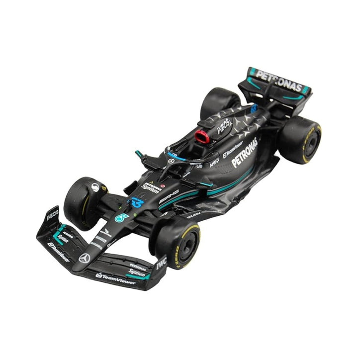 Mercedes AMG Petronas F1™ Team Lewis Hamilton & George Russell Bburago 1:24 Scale Model Car - Black