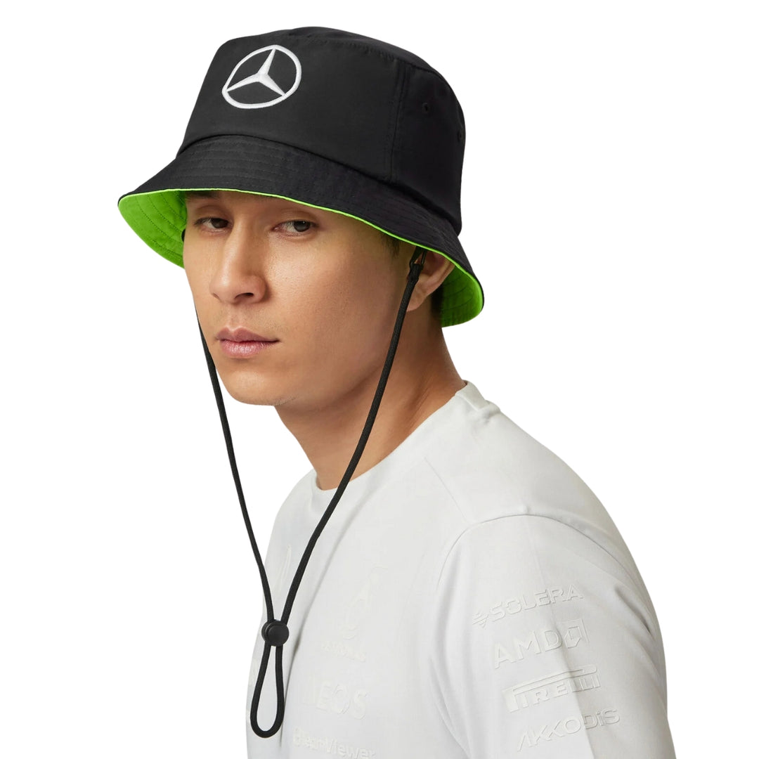 Mercedes AMG Petronas F1™ Team RP Adult Bucket Hat - Black