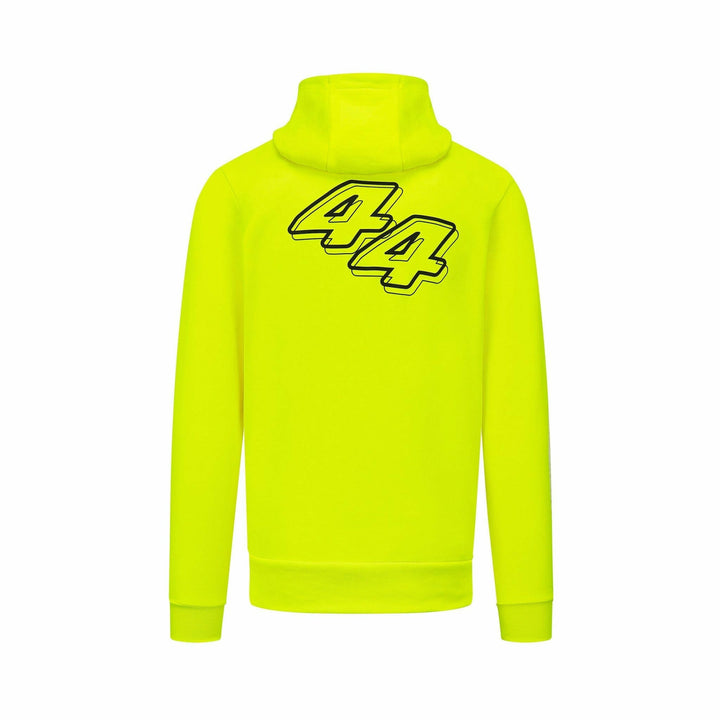 Mercedes AMG Petronas F1™ Team Lewis Hamilton Silverstone GP Hooded Men's Sweatshirt - Neon Yellow