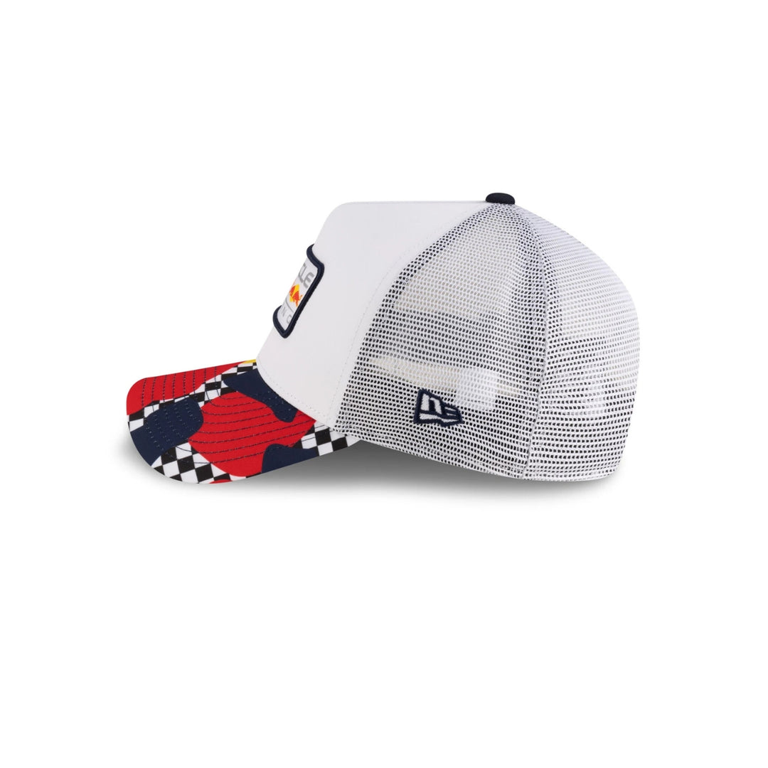 Oracle Red Bull Racing F1™ Team A-Frame Abstract Trucker Men's Cap - White