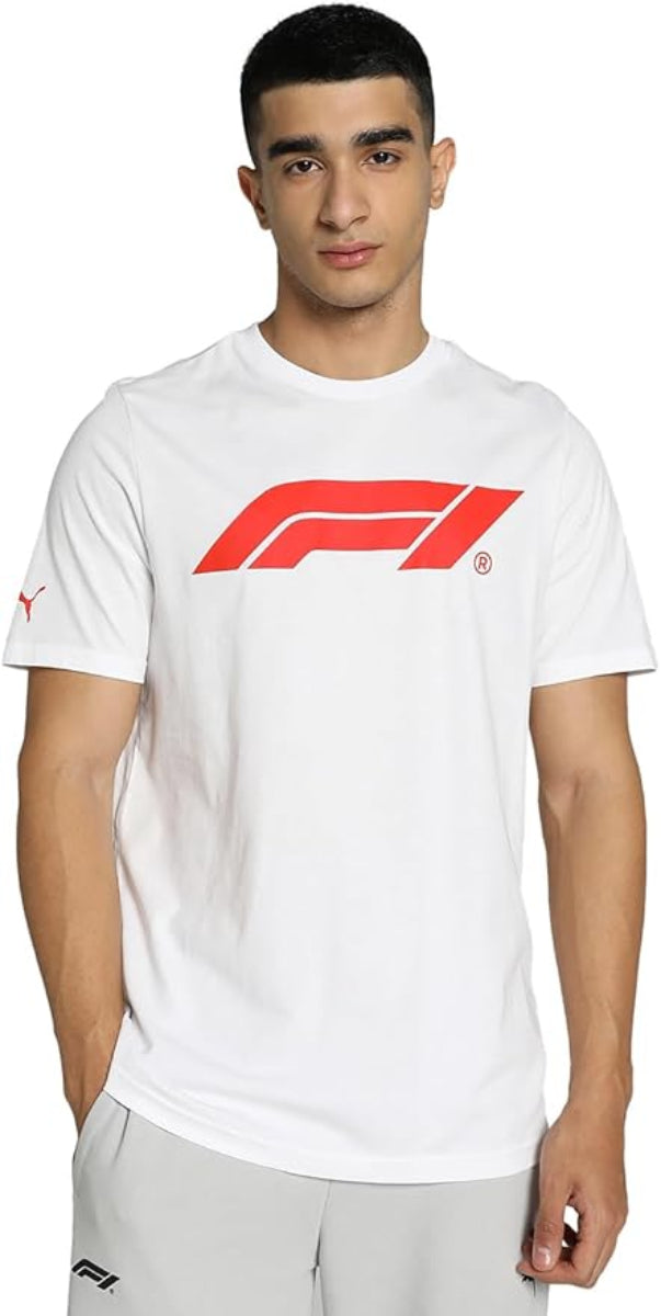 PUMA X FORMULA 1® Collection ESS Logo Men's T-Shirt - White
