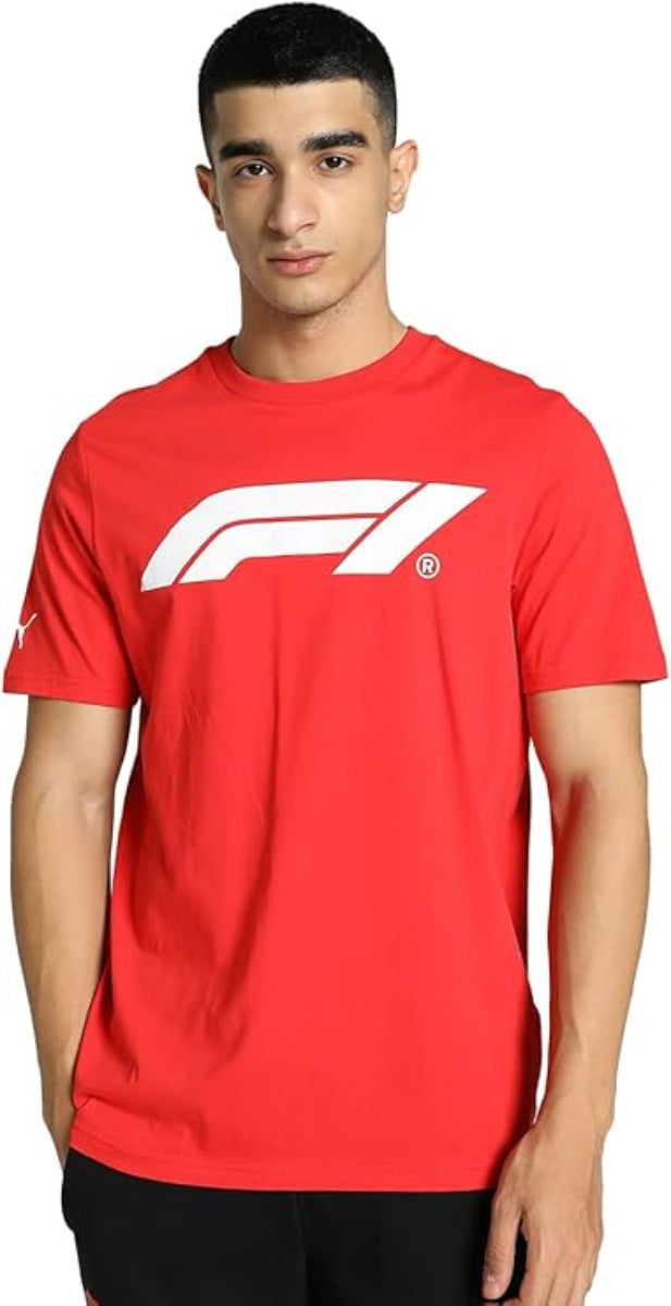 T-shirt homme PUMA X Formula 1™ Collection ESS Logo - Blanc / Rouge / Noir