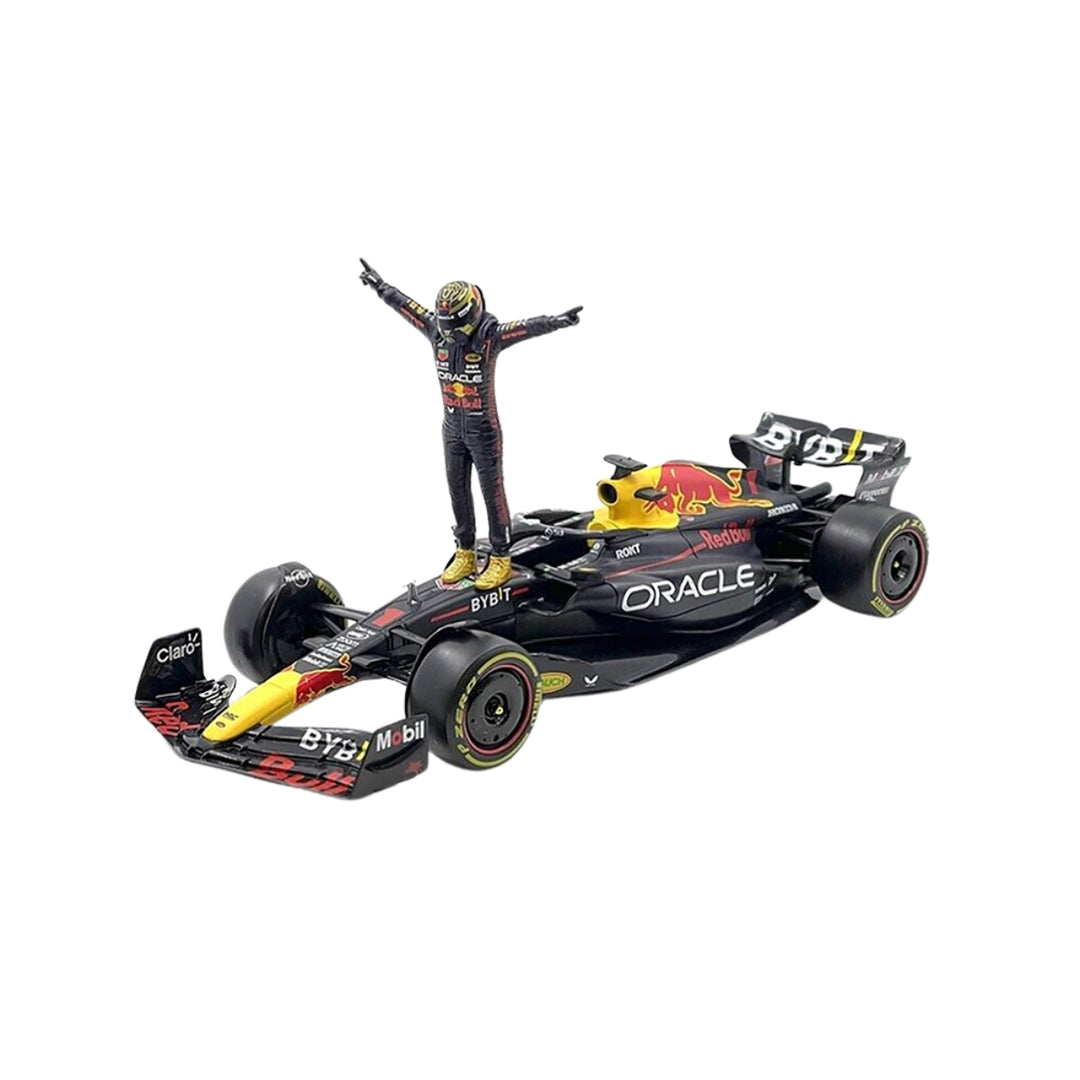 Red Bull Racing F1™ Team Max Verstappen RB19 Bburago 1:24 Scale Model Car - Blue