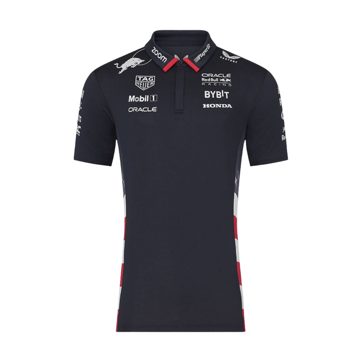 2024 Castore Red Bull Racing F1™  Mens Team Polo US Edition -Navy