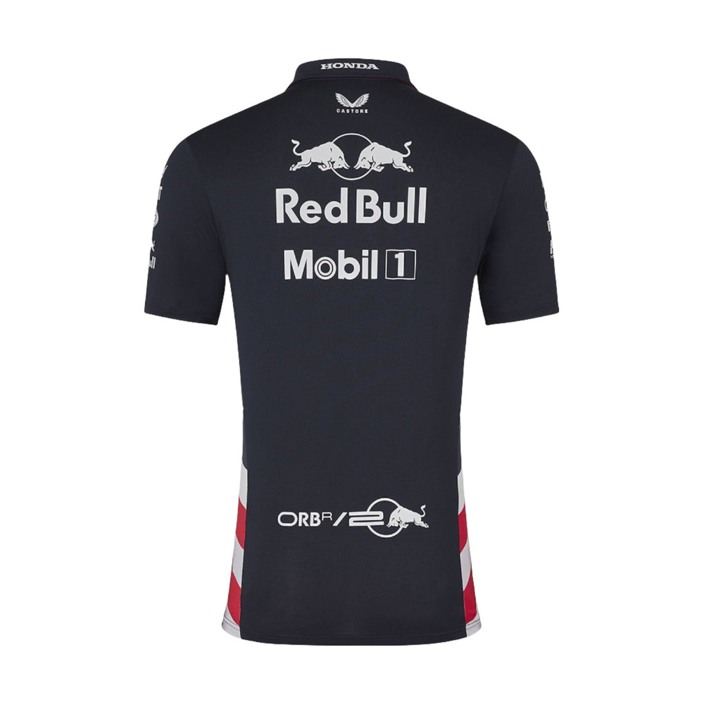 2024 Castore Red Bull Racing F1™  Mens Team Polo US Edition -Navy