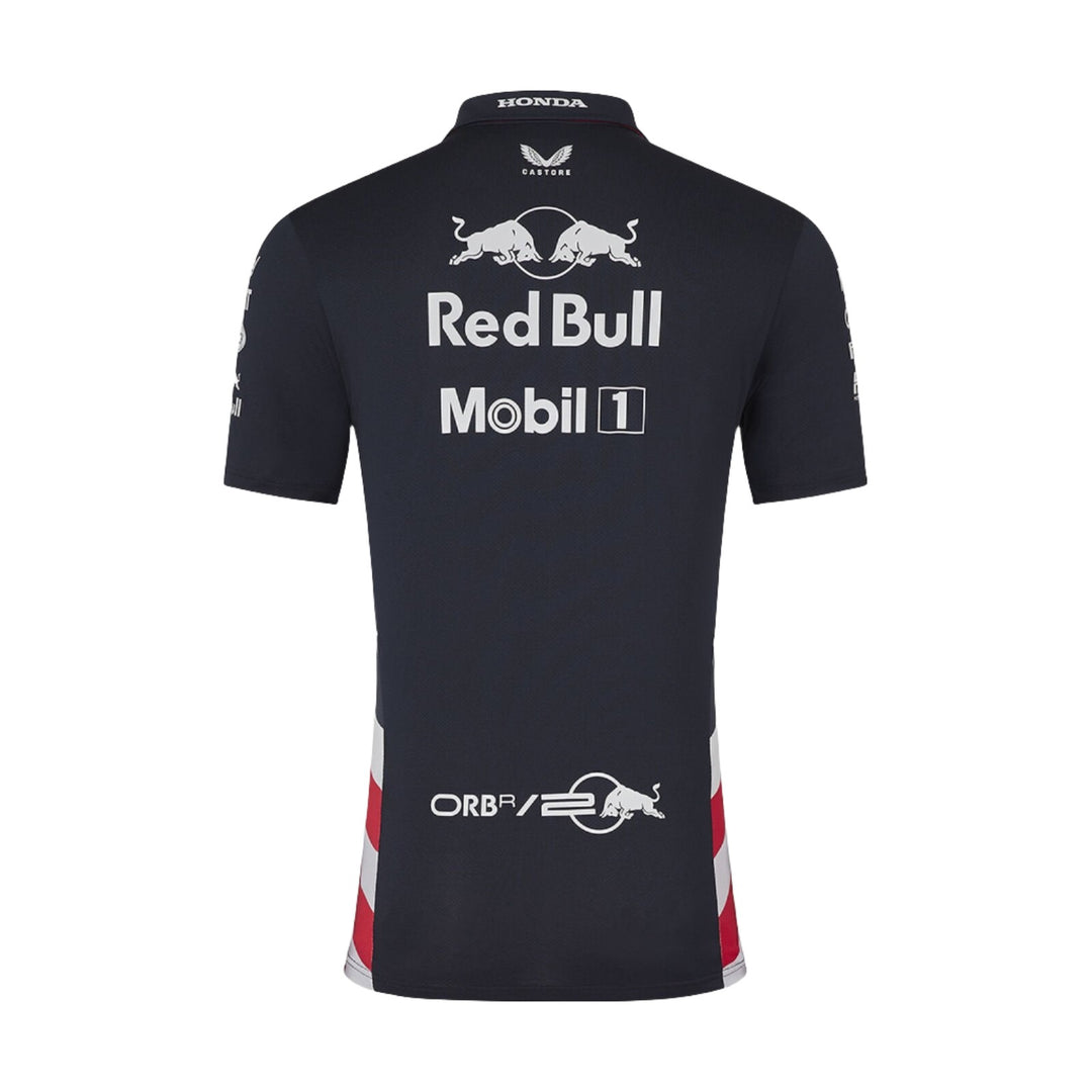 2024 Castore Red Bull Racing F1™  Mens Team Polo US Edition -Navy