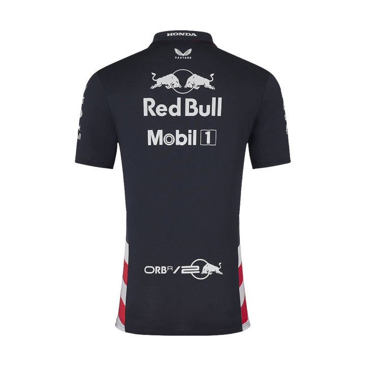2024 Castore Red Bull Racing F1™  Mens Team Polo US Edition -Navy