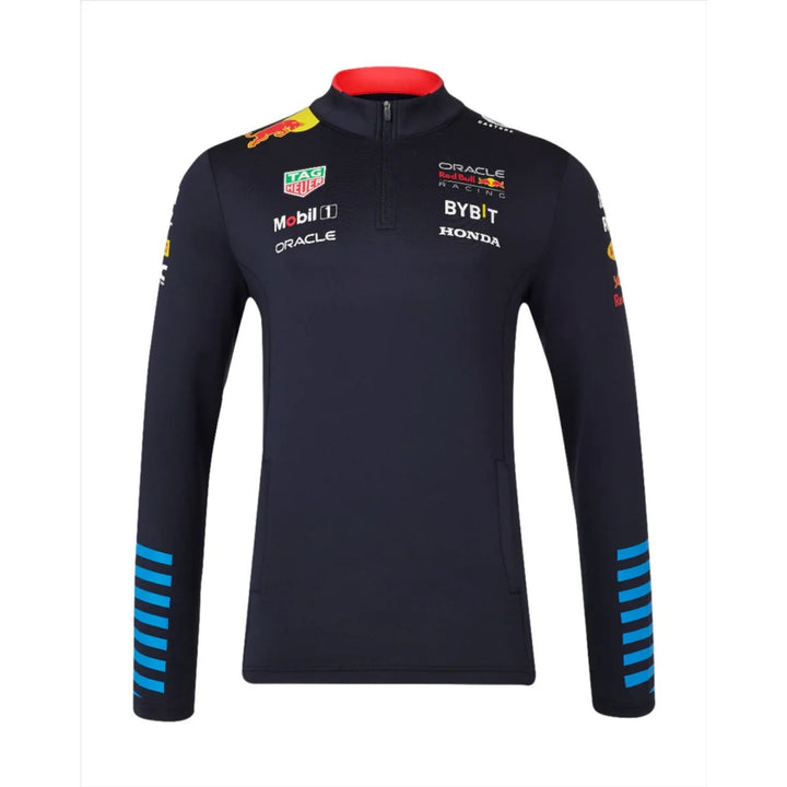 2024 Red Bull Racing F1™ Team Unisex's 1/4 Zip Layer - Navy