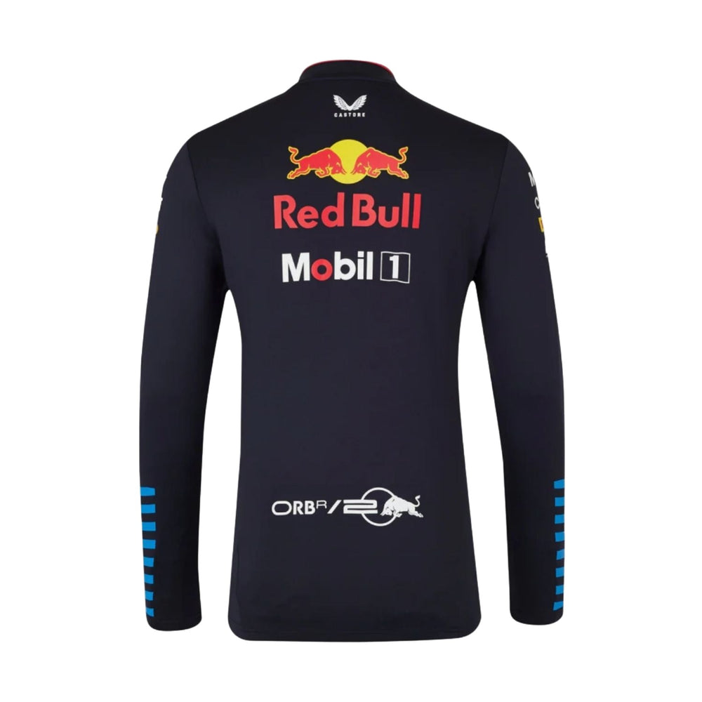 2024 Red Bull Racing F1™ Team Unisex's 1/4 Zip Layer - Navy