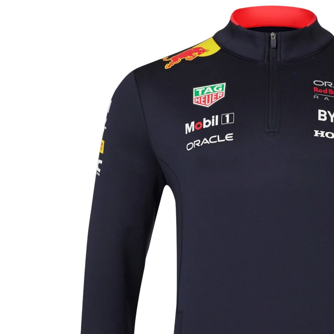 2024 Red Bull Racing F1™ Team Unisex's 1/4 Zip Layer - Navy