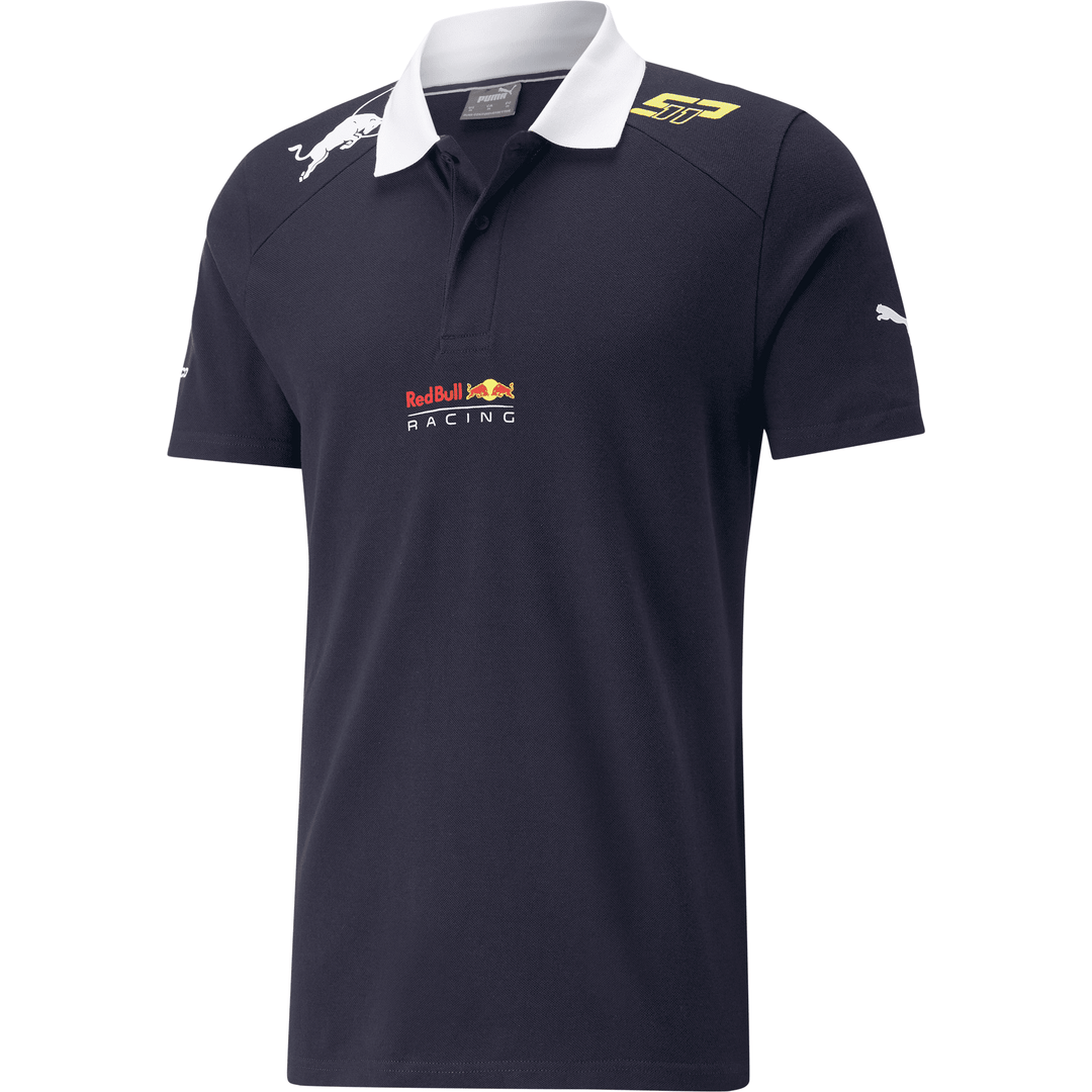 Red Bull Racing F1™ Team Sergio Perez Logo Men's Polo - Night Sky Blue