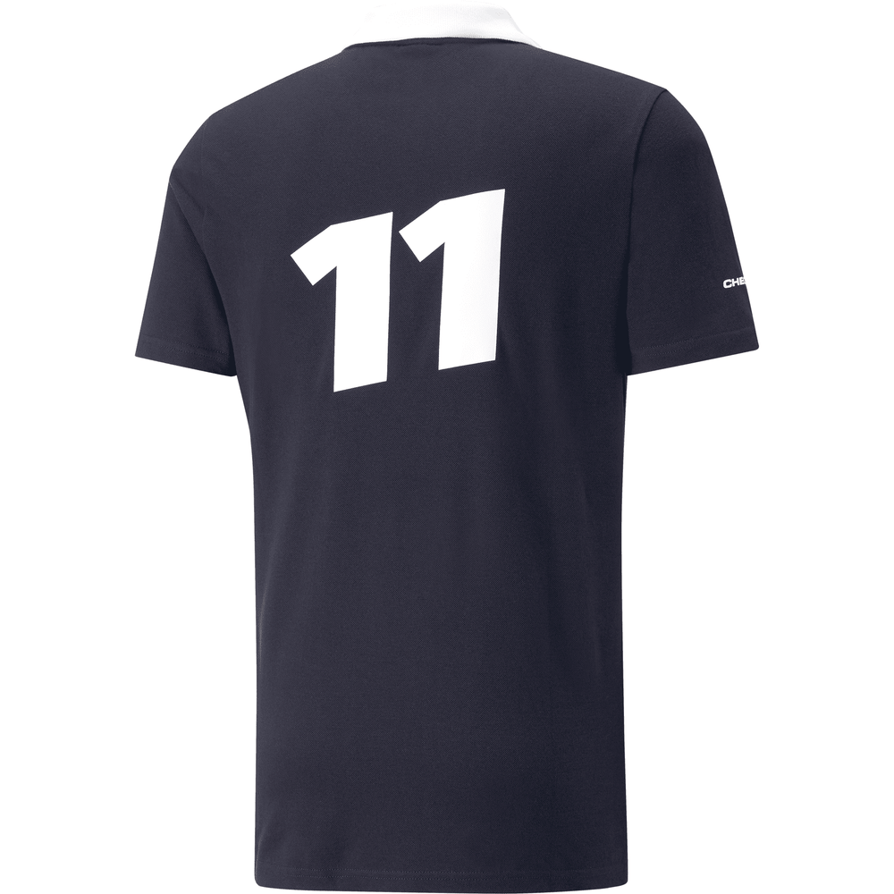 Red Bull Racing F1™ Team Sergio Perez Logo Men's Polo - Night Sky Blue