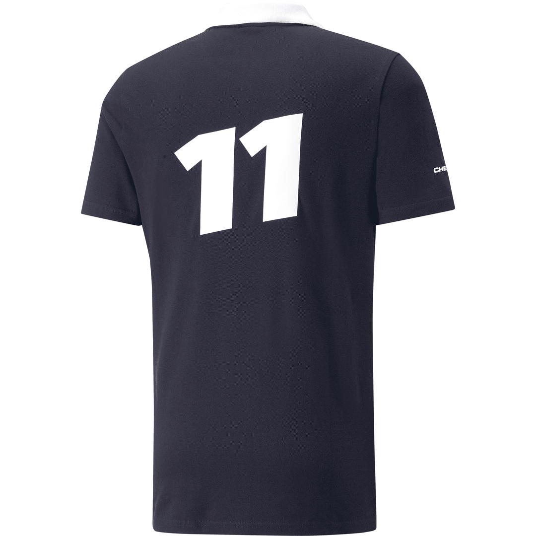 Red Bull Racing F1™ Team Sergio Perez Logo Men's Polo - Night Sky Blue