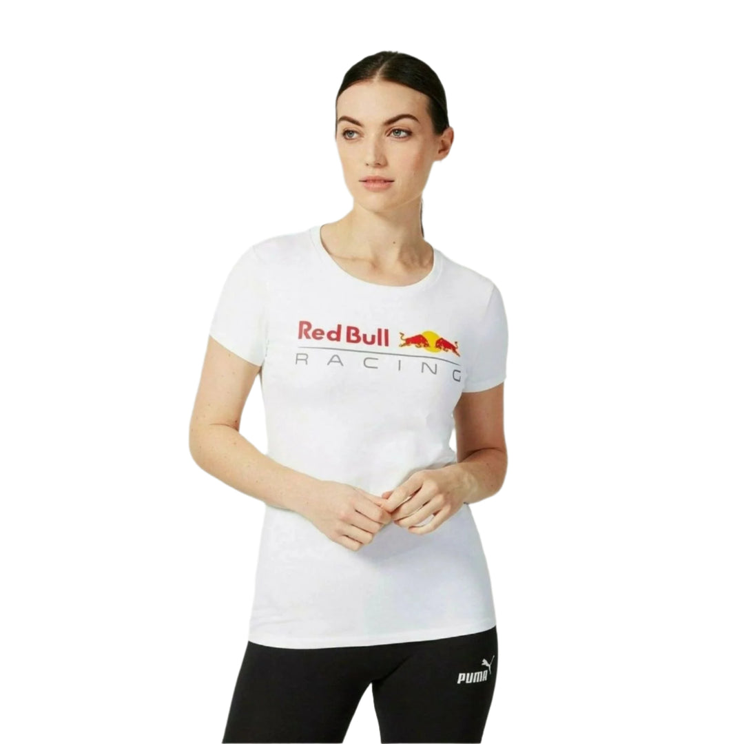 Red Bull Racing F1™ Team Women's Large Logo T-Shirt - White