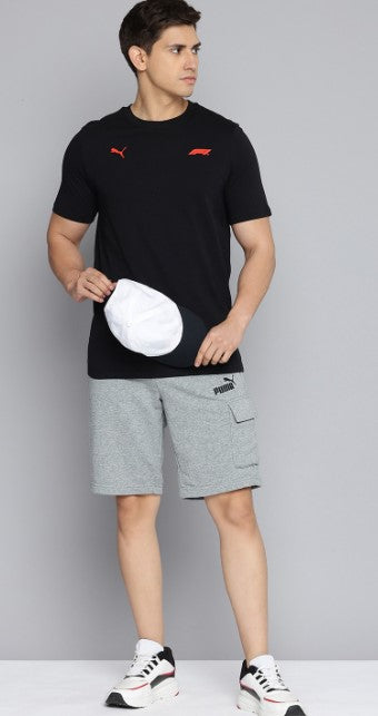 PUMA X Formula 1™ Collection Small Logo Tee Unisex T-Shirt - Black / White