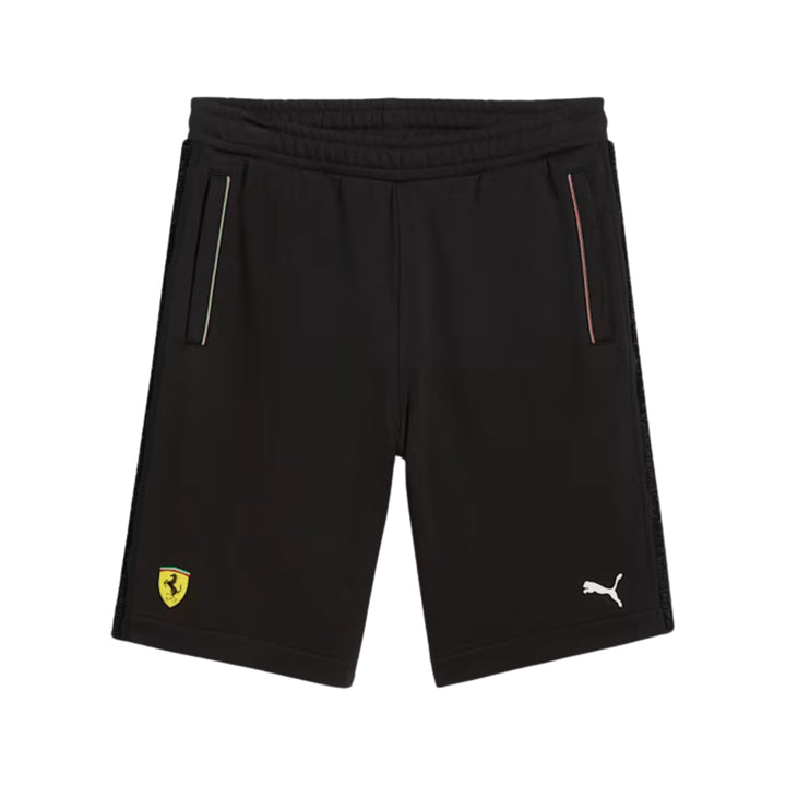 Scuderia Ferrari F1 Team Race Sweat Adult Shorts - Black