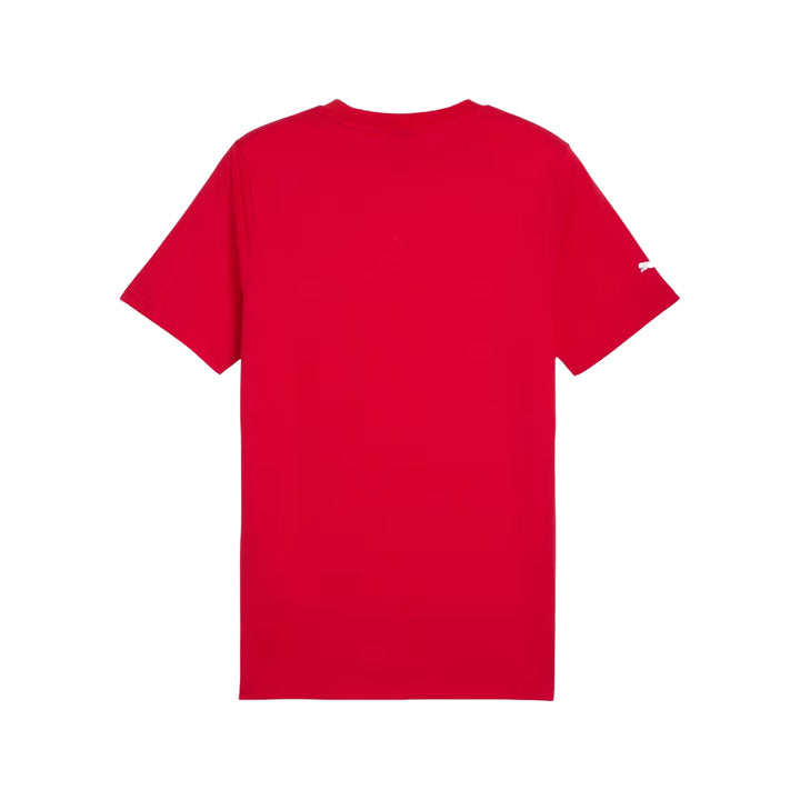 2025 Scuderia Ferrari F1™ Race CR Big Shield Men's T-Shirt - Rosso Corsa Red / Black / Green Moon