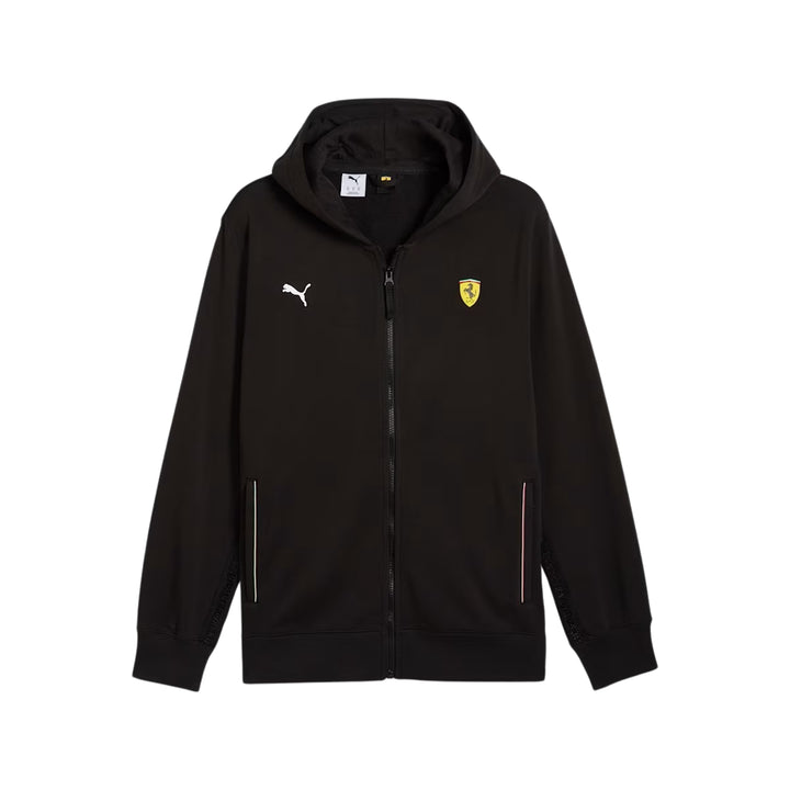 Scuderia Ferrari F1™ Team Race Men's Full Zip Sweat Jacket -  Rosso Corsa Red / Black