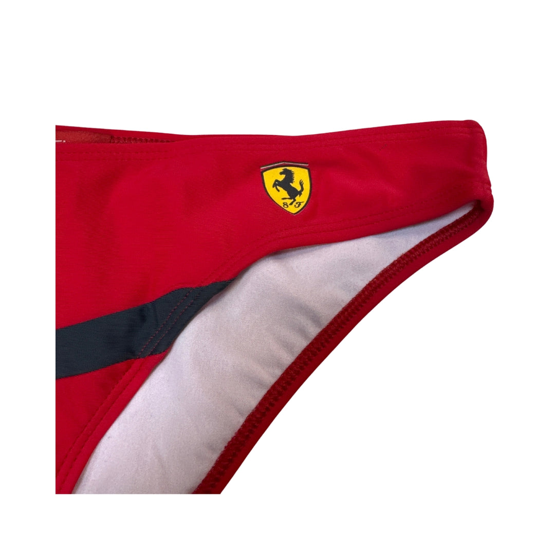 Scuderia Ferrari F1™ Team Logo Ladies Beach Bikini Two Piece Swimsuit - Red