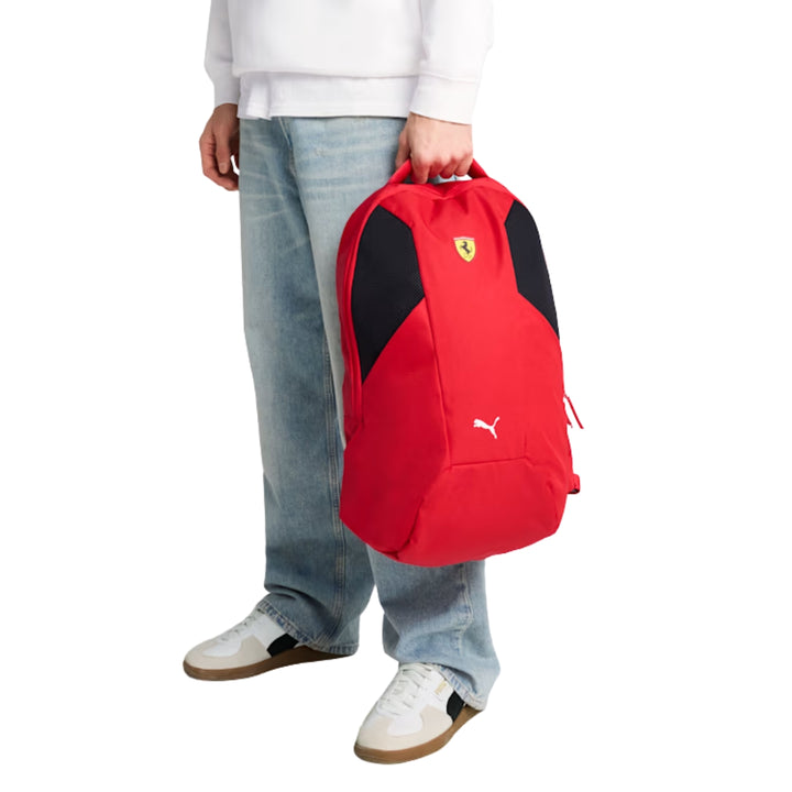 Scuderia Ferrari F1™ Team Race Large Backpack - Red Rosso Corsa / Black