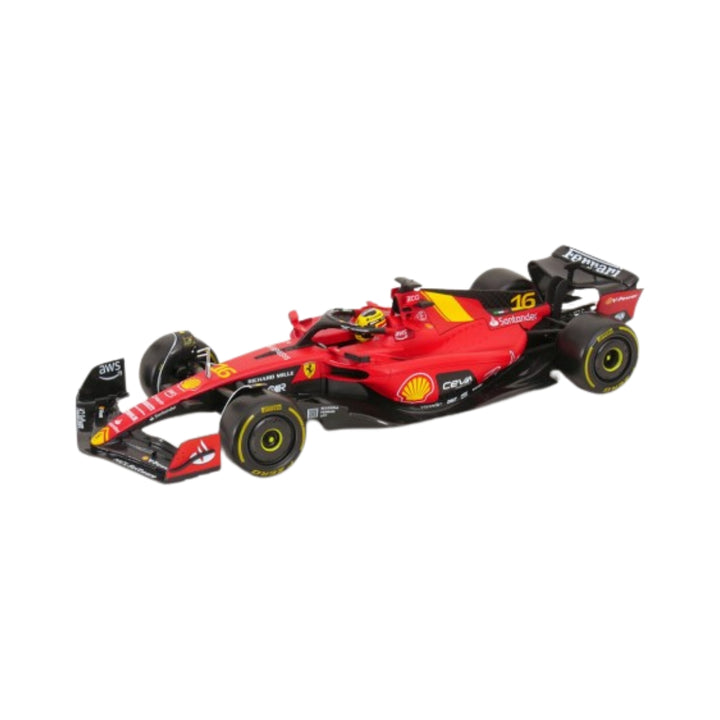 Scuderia Ferrari F1™ Team Charles Leclerc SF23 Italian GP Bburago 1:18 Scale Model Car - Red