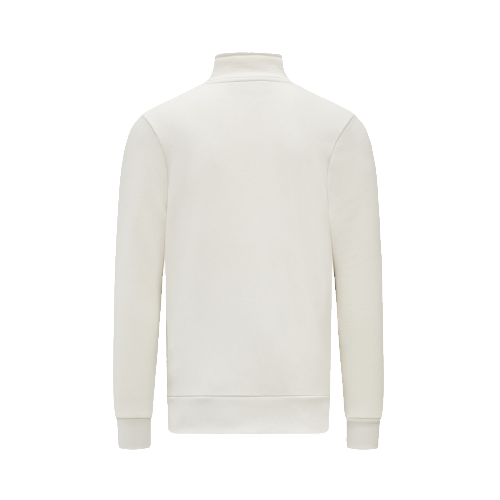 Ayrton Senna Seasonal Half-Zip Sweater - Men - Beige