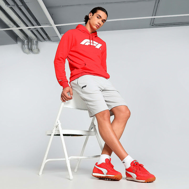 PUMA X Formula 1™ Collection ESS Sweat Shorts - Men - Grey / Black