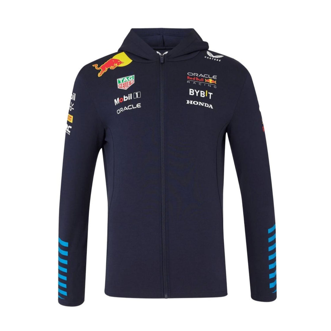 2024 Red Bull Racing F1™ Team Men's Full Zip Hooded Sweatshirt - Navy