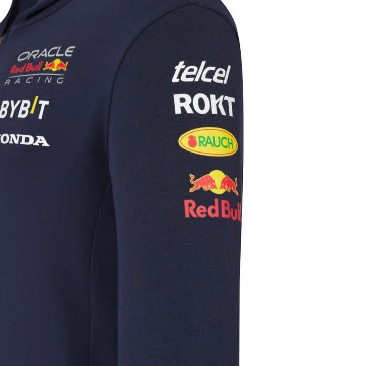 2024 Red Bull Racing F1™ Team Men's Full Zip Hooded Sweatshirt - Navy