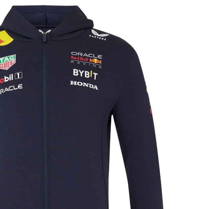 2024 Red Bull Racing F1™ Team Men's Full Zip Hooded Sweatshirt - Navy