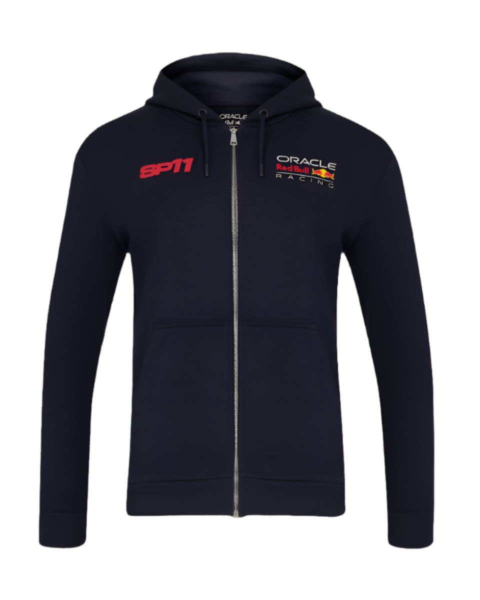 Sweat-shirt à capuche zippé Red Bull Racing F1™ Team Sergio Perez - Ciel nocturne