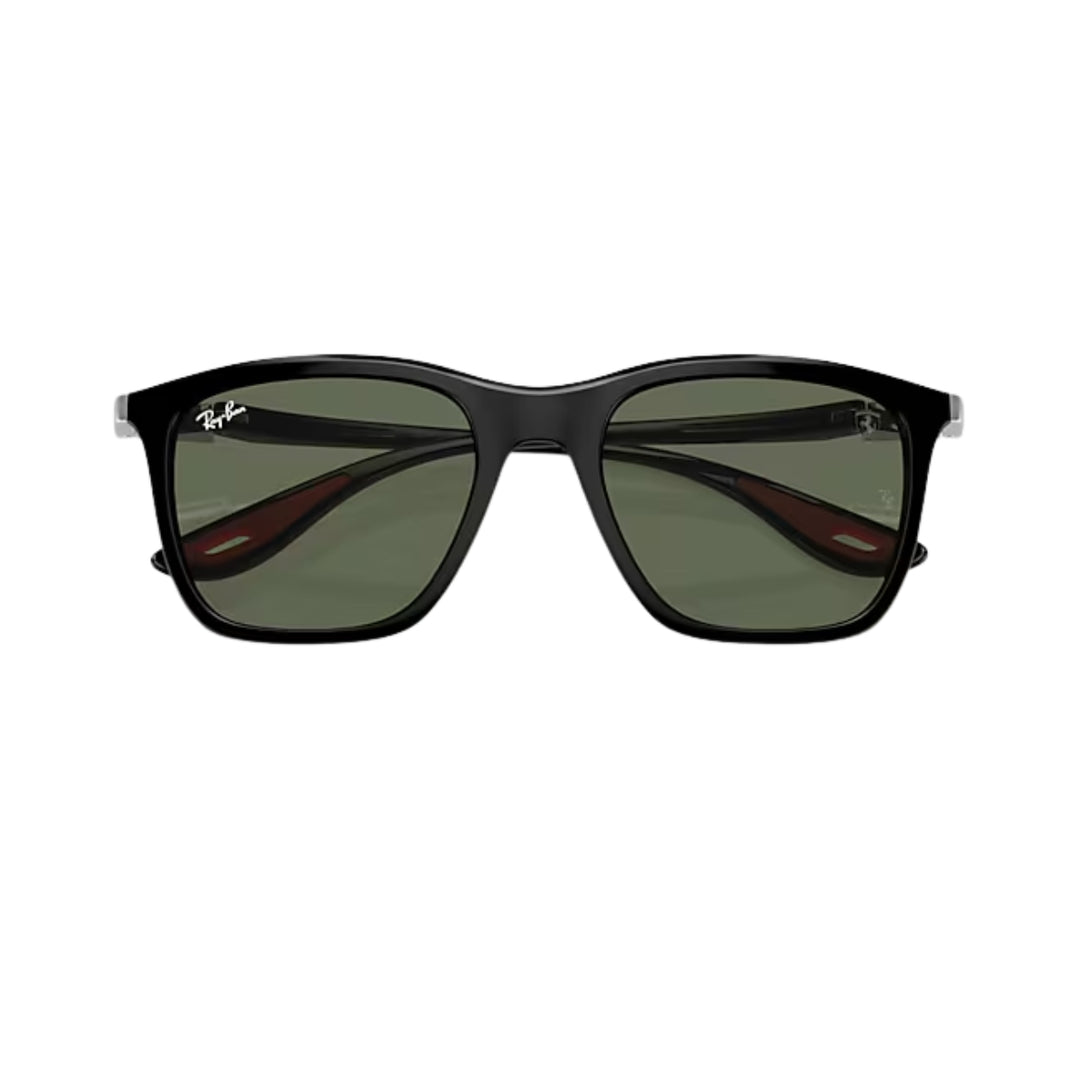 2025 Scuderia Ferrari F1™ Team x Ray-Ban RB4433M Adult Sunglasses - Dark Green