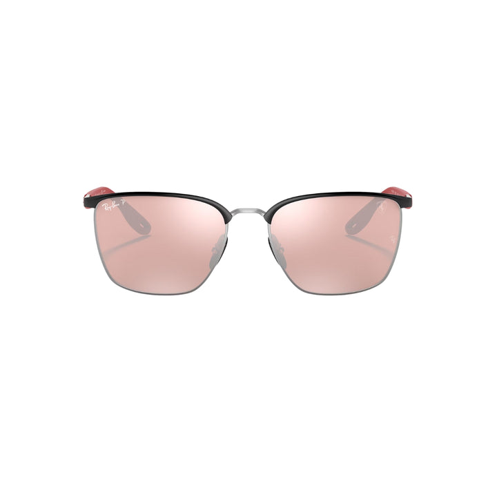 2025 Scuderia Ferrari F1™ Team x Ray-Ban RB3673M Adult Sunglasses - Silver Polar
