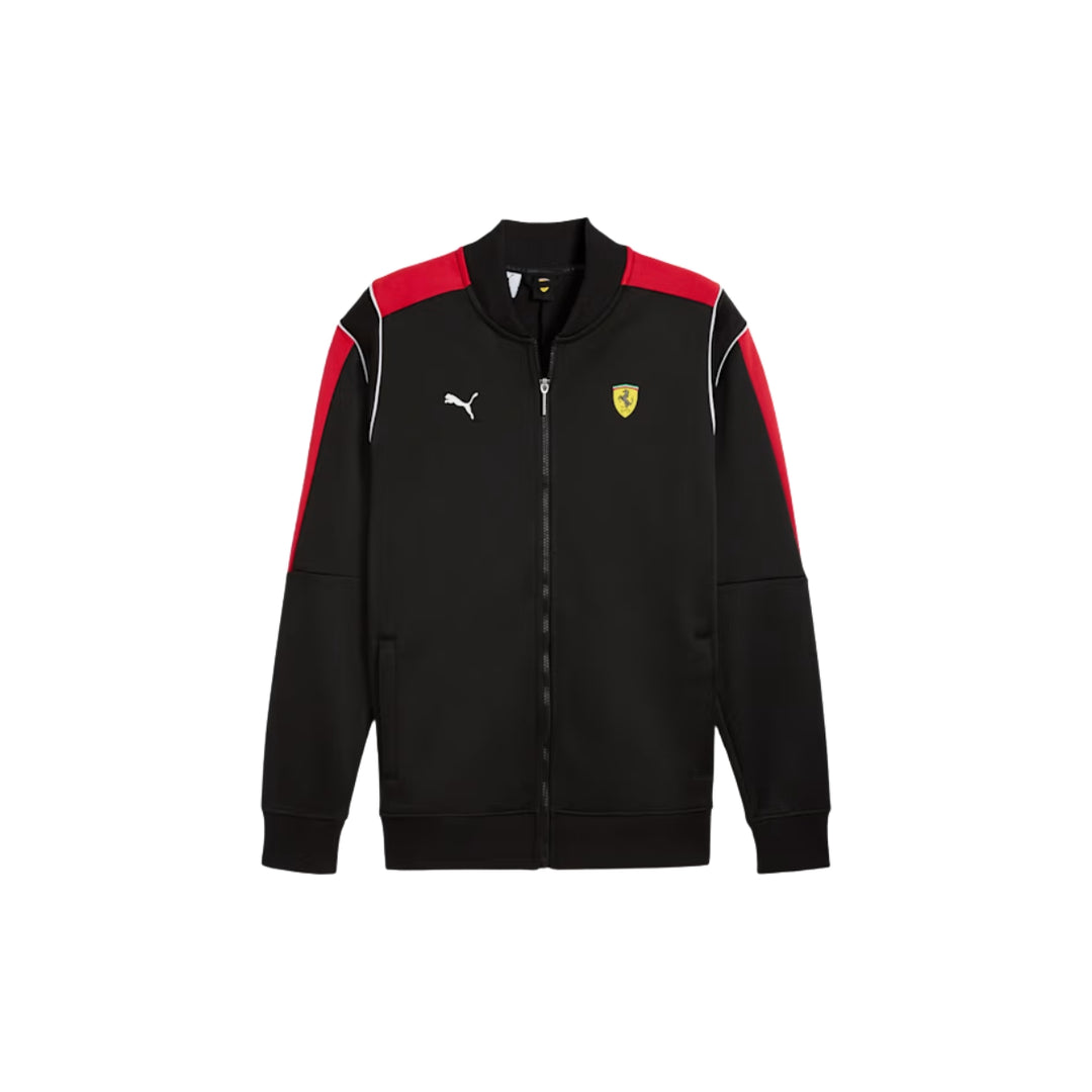 2025 Scuderia Ferrari F1™ Team MT7 Track Jacket - Black/ Red/Persian Blue