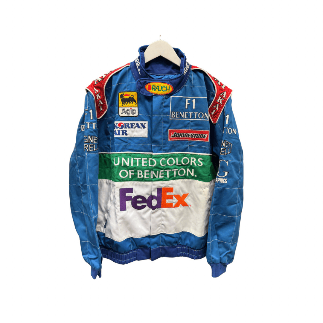 ベネトン Formula 1 ジャケット スパルコ製 Vintage Sparco x Benetton Formula1 x Ford Racing Team Jacket