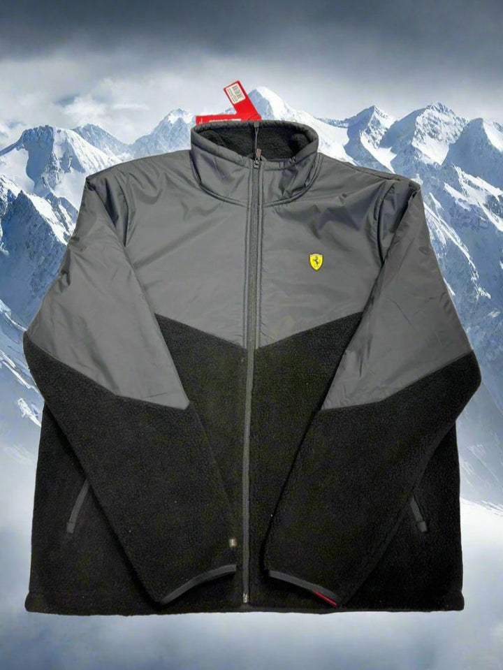 Scuderia Ferrari Fleece Jacket - Unisex - Black