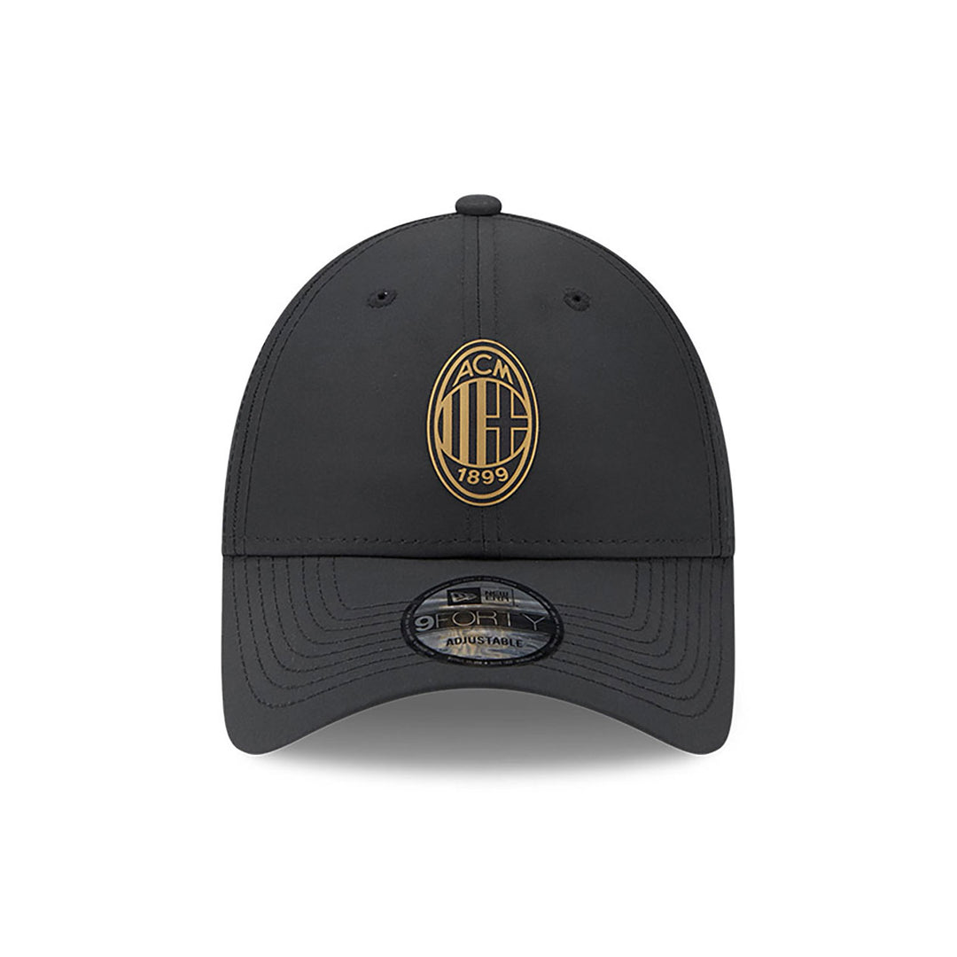 Gorra de hombre AC Milan 9FORTY ajustable negra - Negro