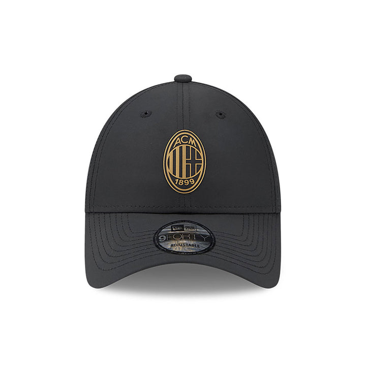 Gorra de hombre AC Milan 9FORTY ajustable negra - Negro