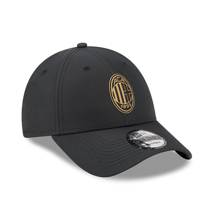 Gorra de hombre AC Milan 9FORTY ajustable negra - Negro