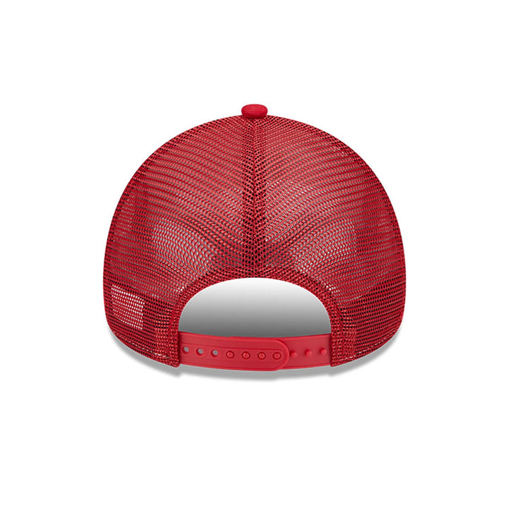 AC Milan White A-Frame Trucker Adult Cap - White and Red