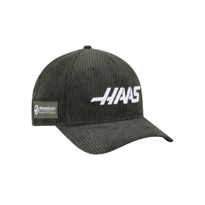 2025 Haas  F1™ Team New Era 9FORTY Corduroy Hat – Green