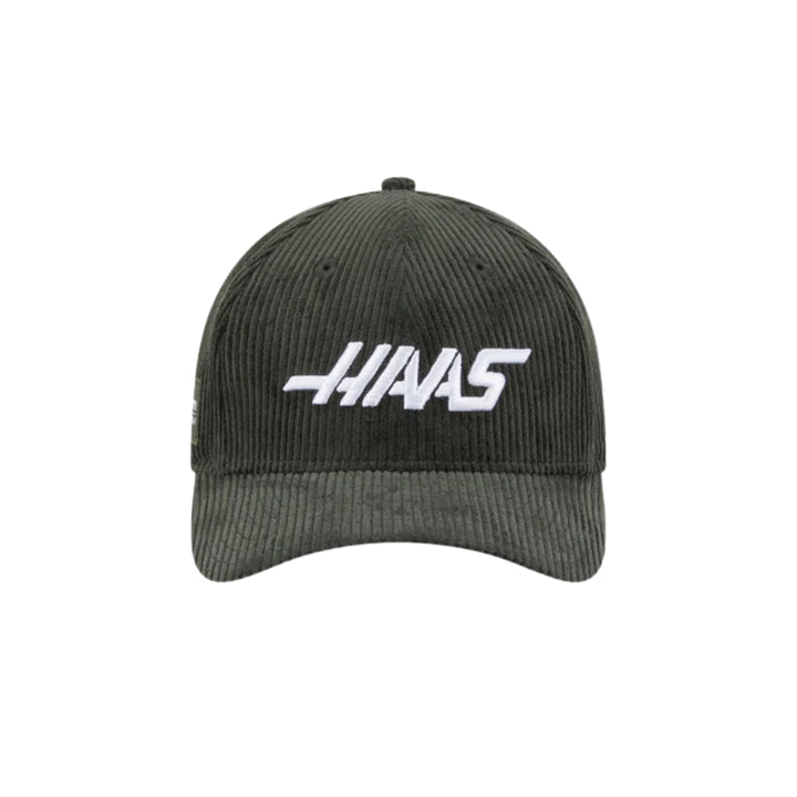 2025 Haas  F1™ Team New Era 9FORTY Corduroy Hat – Green
