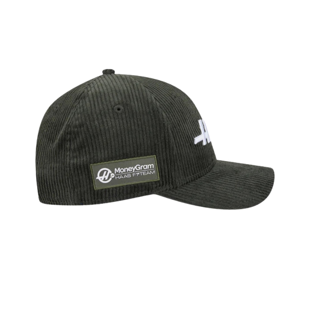 2025 Haas  F1™ Team New Era 9FORTY Corduroy Hat – Green