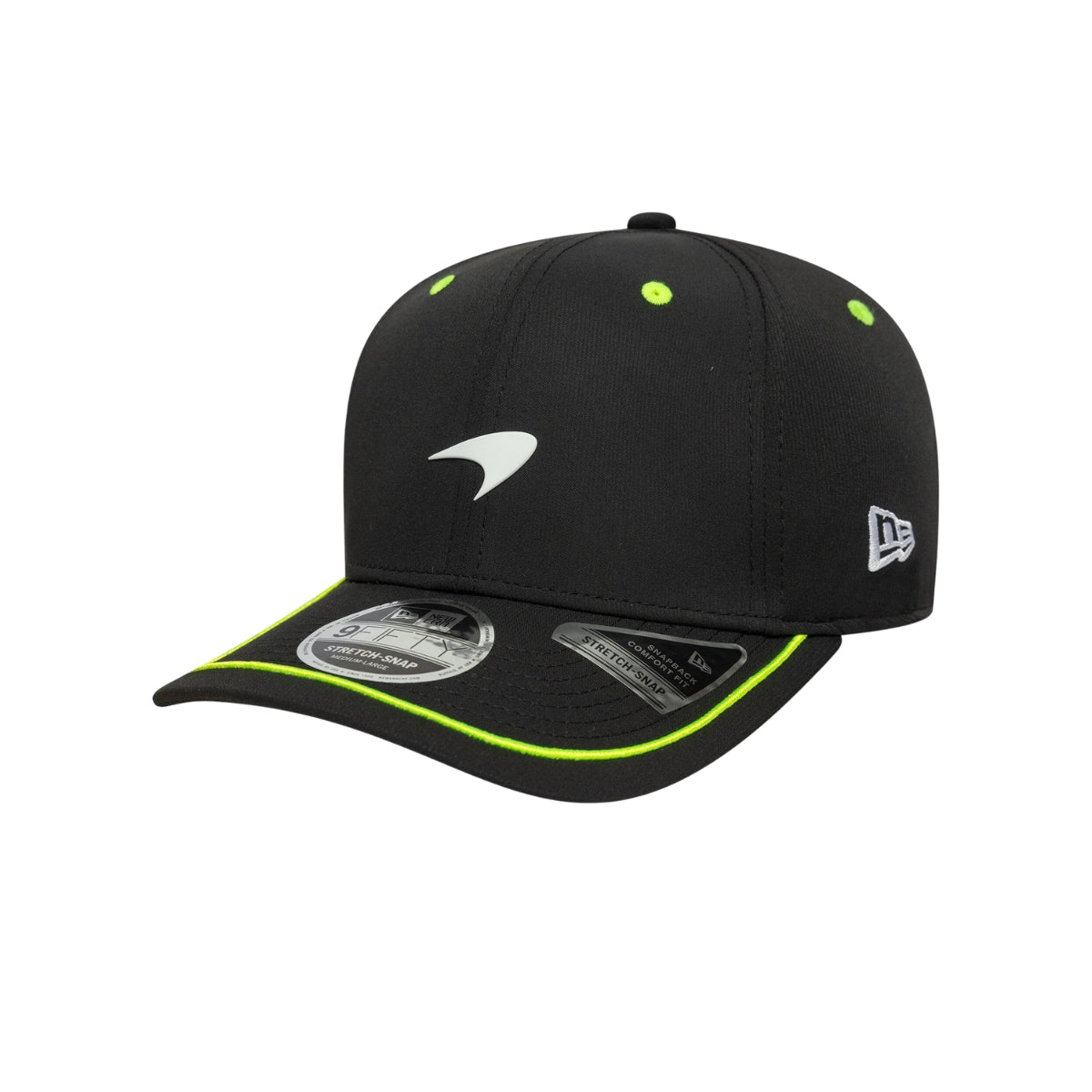 帽子 RHC 9FIFTY NEW ERA for Logo Cap Black ICON Snapback Hat, Black w/ Shield Logo, New Era 9fifty