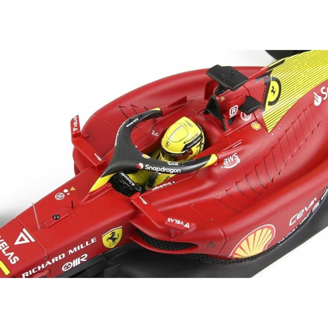 Scuderia Ferrari Charles Leclerc F1-75 Italian GP Bburago 1:18 Scale Model Car - Red