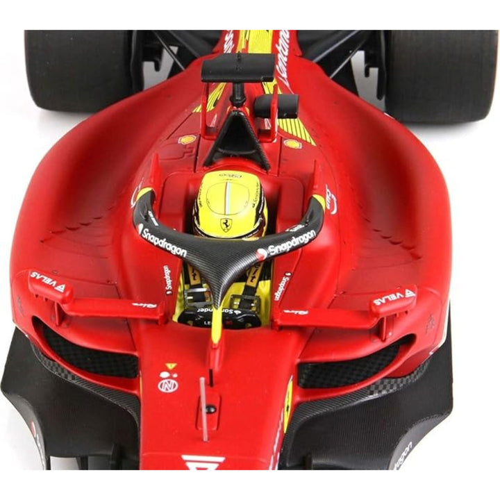 Scuderia Ferrari Charles Leclerc F1-75 Italian GP Bburago 1:18 Scale Model Car - Red