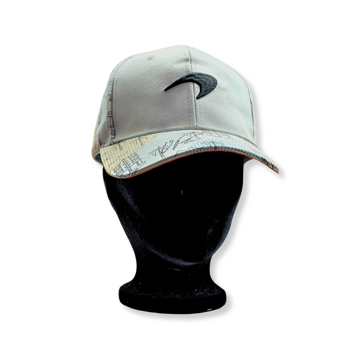 2024 McLaren F1™ Oscar Piastri Personally Autographed Miami GP Authentic Cap - White
